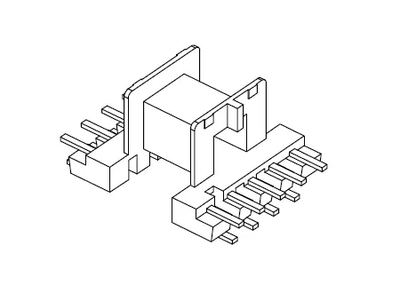 SMD EF12.6 Bobbin with 10 pins - CB Magnetics