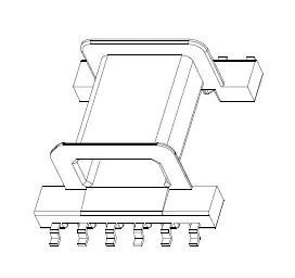 SMD EFD25 Bobbin, 6+6 Pins, 1 Section - CB Magnetics