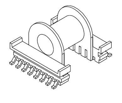 SMD EP13 8+8 Pins - CB Magnetics