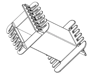 UI9332 Bobbin No Pins - CB Magnetics