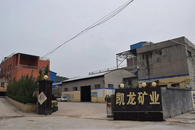 Factory gate and site office at the entrance