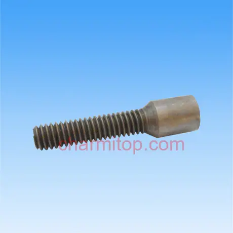 copper tungsten electrode tapping