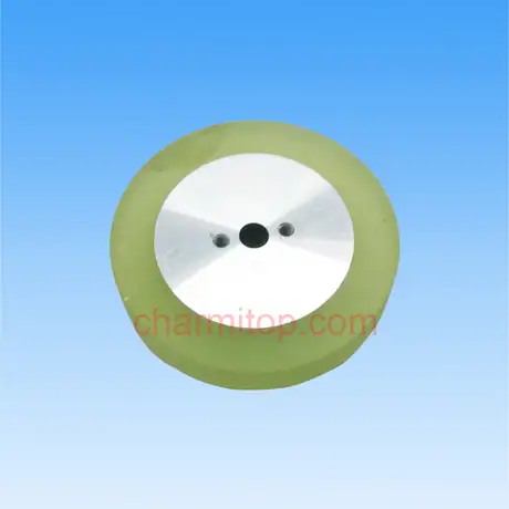 Upper Urethane Roller S410 OD100xID10x20mm for Sodick EDM — view 2