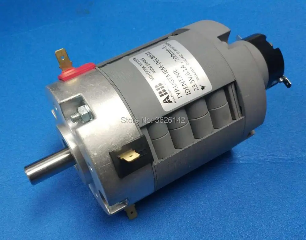 UGTMEM-06LBB31 Minertia Motor 23.5V 6.1A 700min-1 ABB Mini Motor 100430610 for Wire Cut EDM Machine