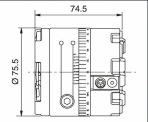 CMP-203-66 Swivelling Element 360 for Macro Collet