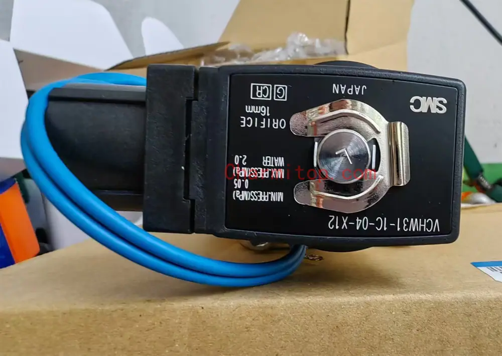 VCHW31-1C-04-X12 Low-Speed Wire cut EDM Solenoid valves for Mits Wire Cut EDM Machine