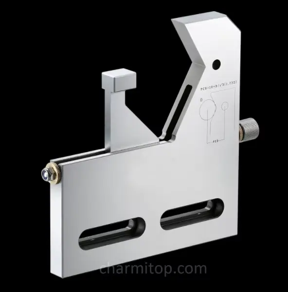 CNC Wire EDM Precision Circular Vise Stainless Steel Clamp Diameter 8mm ~ 90mm CNC Power Chucks