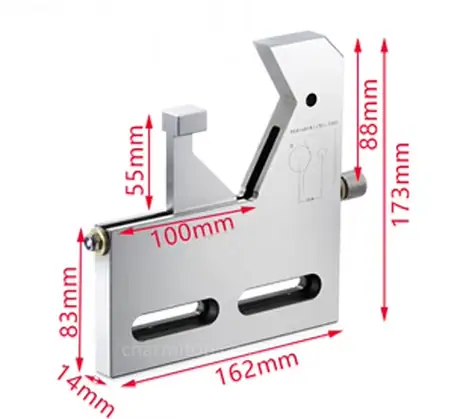 CNC Wire EDM Precision Circular Vise Stainless Steel Clamp Diameter 8mm ~ 90mm CNC Power Chucks — view 2