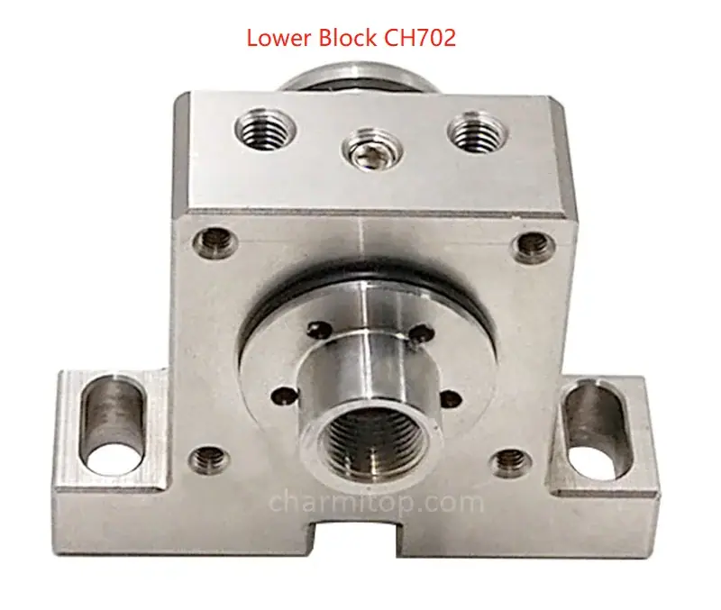 Chmer lower wire guide block CH702 SUS power feed contack block for Chmer wire cut edm machine