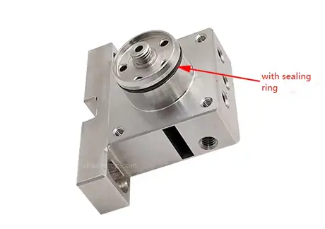 Chmer lower wire guide block CH702 SUS power feed contack block for Chmer wire cut edm machine — view 2