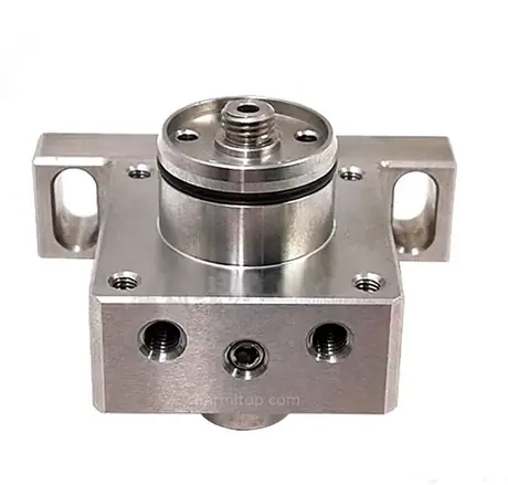Chmer lower wire guide block CH702 SUS power feed contack block for Chmer wire cut edm machine — view 3