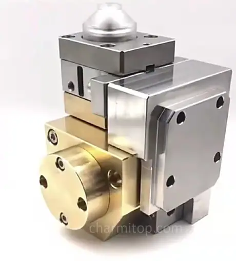 Lower wire guide holder assembly set for CHMER Wire cut EDM Machine — view 2