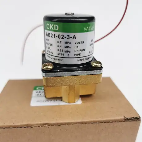 Valve CKD AB21-02-5-A AC220V/AB21-02-5 /AB21-01-3-A/ AB21-02-3-A AC220V — view 5