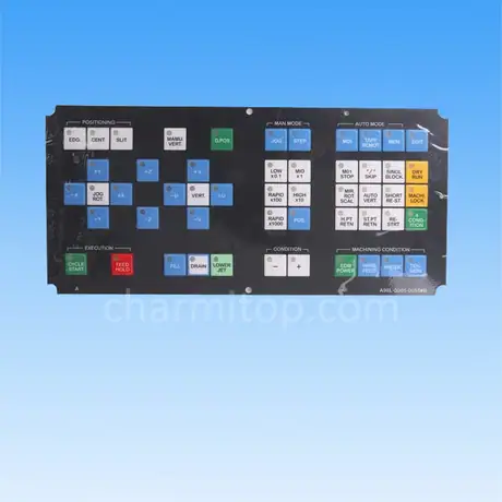 A98L-0005-0055#B F10 Operation panel Keyboard mask Control panel Button film Hand control box film for EDM Machine/WEDM-LS Wire Cutting Machine Parts