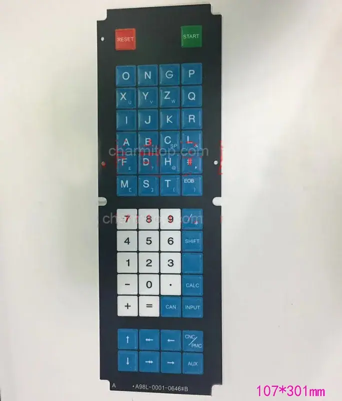 A98L-0001-0646#C Keyboard membrane A98L-0001-0646#B Operation Control panel Button film key sheet soft for Fanuc CNC Machine