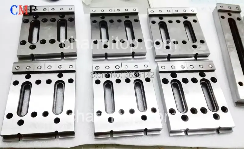 Jig Tools CX-004 120x220X15+5mm SUS420 Jig Holder Wire EDM Extensions Clamp for EDM Wire Cutting Machine Tools