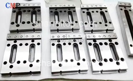 Jig Tools CX-004 120x220X15+5mm SUS420 Jig Holder Wire EDM Extensions Clamp for EDM Wire Cutting Machine Tools