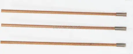 Copper tungsten tapping electrode M2 M3 M5 M8 M10 M12 thread 50/75mm total length for drilling edm machine — view 5