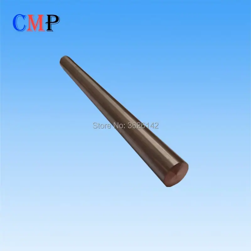 Copper Tungsten Electrode CuW70 W80 Dia. 4x200mm Tungsten Copper Rod Copper Tungsten Alloy Electrical Contact