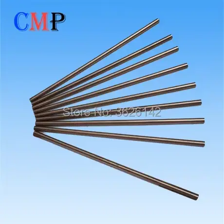 Copper Tungsten Rod CuW75 D3.5 7 12 15mm L200mm Tungsten Copper Electrode EDM Consumable