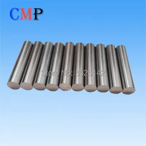 10 pcs Copper Tungsten Rod W75 CuW Dia. 2 4 6 8 10mm L50mm Tungsten Copper Electrode EDM Consumable