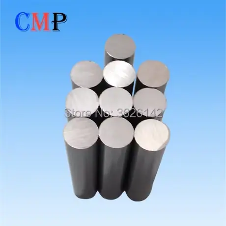 10 pcs Copper Tungsten Rod W75 CuW Dia. 2 4 6 8 10mm L50mm Tungsten Copper Electrode EDM Consumable — view 2