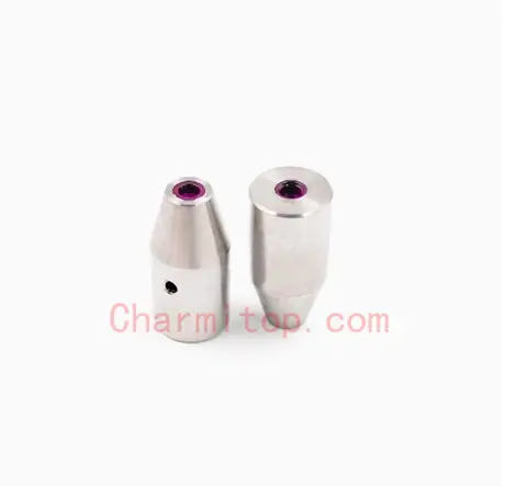 EDM Electrode Drill Guide , 0.15-3.0,12*25/12*42mm,Ruby , Electrode Guides , EDM Drilling Parts Tube Guides — view 2