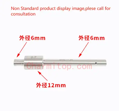 EDM Electrode Drill Guide , 6*12*80mm ceramics , Non-standard products,lengthening Electrode Guides , EDM Drilling Parts Tube Guides