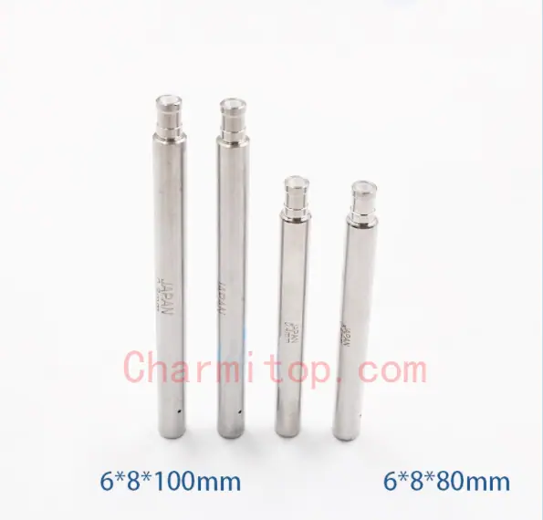 EDM Electrode Drill Guide , 0.3-3.0,6*8*80/100mm,ceramics , lengthening Electrode Guides , EDM Drilling Parts Tube Guide