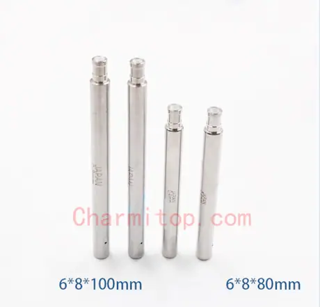 EDM Electrode Drill Guide , 0.3-3.0,6*8*80/100mm,ceramics , lengthening Electrode Guides , EDM Drilling Parts Tube Guide