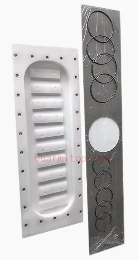 206607360 sealing water blocking plate 206607360 sealing device set (135000034/135006773) for charmilles wire cut edm machine — view 2