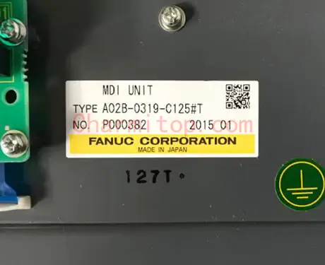 A02B-0319-C125#T Operation panel Keyboard mask Control panel Button film Hand control box film for FANUC EDM Machine — view 3
