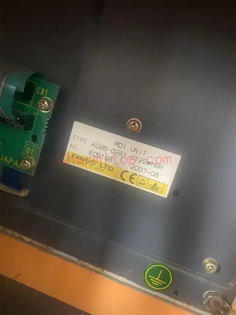 A02B-0281-C125#MBR Operation panel Keyboard panel Control panel Button film Hand control box film for Fanuc Machine — view 2