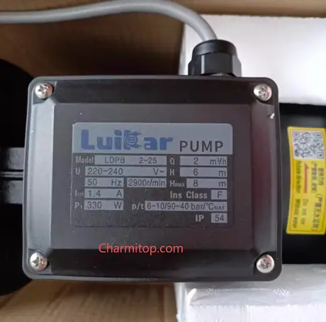 LDPB 2-25 220V Middle wire water pump high pressure water pump