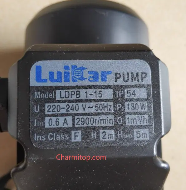 LDPB 1-15 Middle wire water pump high pressure water pump