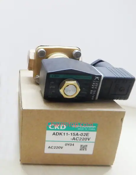 Japan CKD valve pneumatic valve solenoid valves ADK11-15A-02E-AC220V/AC110V/DC24V,ADK11-25A-02E-AC220V/AC110V/DC24V,ADK11-15A-02ES-DC24V/ADK11-25A-02ES-DC24V/ADK11-25A-02GS-DC24V — view 2