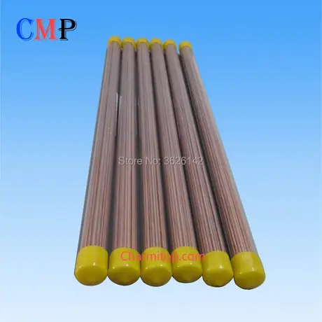 Copper tube /3 holes Electrode tube/ multi hole copper tube 3.1*400mm/ 2.0-3.0-4.0-5.0*400mm for Drilling EDM — view 4