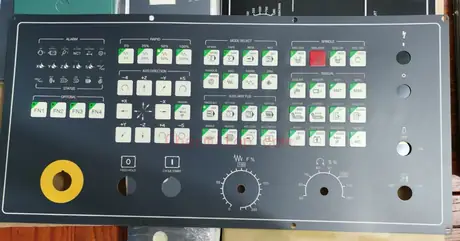 CNC operation panel manual keyboard sheet membrane for Xiehong HCMC-2082 CNC machine tool — view 2