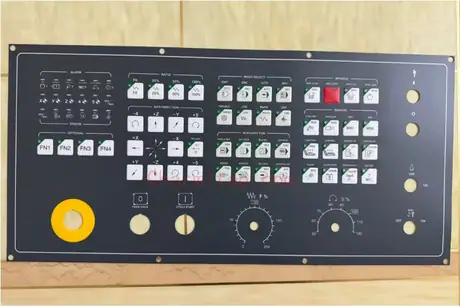 CNC operation panel manual keyboard sheet membrane for Xiehong HCMC-2082 CNC machine tool — view 4
