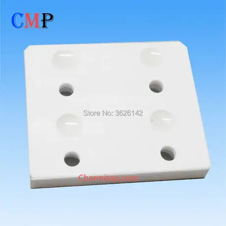 Isolator Plate Ceramic LT301 LT302 76x64x12mm for ACCUTEX EXCETEK EDM — view 3