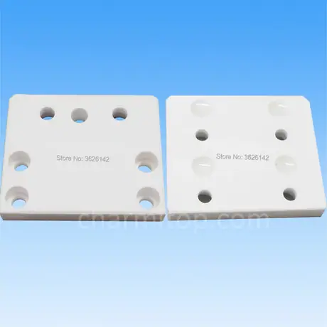 Isolator Plate Ceramic LT301 LT302 76x64x12mm for ACCUTEX EXCETEK EDM — view 4