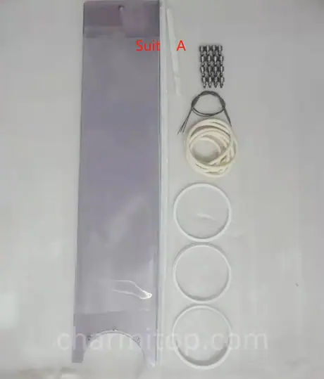 AQ327L ALC600G Y-axis Sleeve-Film sleeve-pad seal-ring set white strip CF5 bearing sealing parts for sodick edm machine — view 3