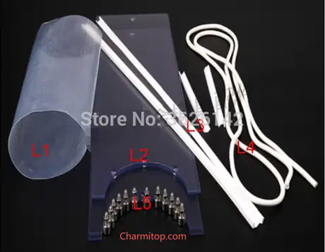 AQ327L ALC600G Y-axis Sleeve-Film sleeve-pad seal-ring set white strip CF5 bearing sealing parts for sodick edm machine — view 2
