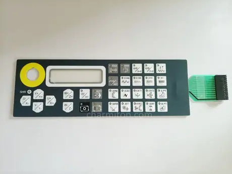 EXCETEK Operation panel Keyboard mask Control panel Button film Hand control box film for EXCETEK EDM Machine — view 2