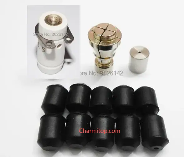TS Guide Set Sodick K1C Guide Suit 0.2-3.0 Collet Pipe Guide Seal Rubber Ceramic for Sodick SSG Small-hole Drilling EDM Machine