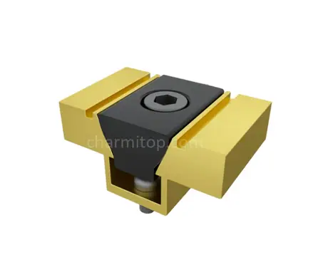 M6/M8 Bi-directional reinforced OK Vise / MINI OK Wedge Clamps Precision Modular Single Vise