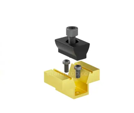 M6/M8 Bi-directional reinforced OK Vise / MINI OK Wedge Clamps Precision Modular Single Vise — view 4