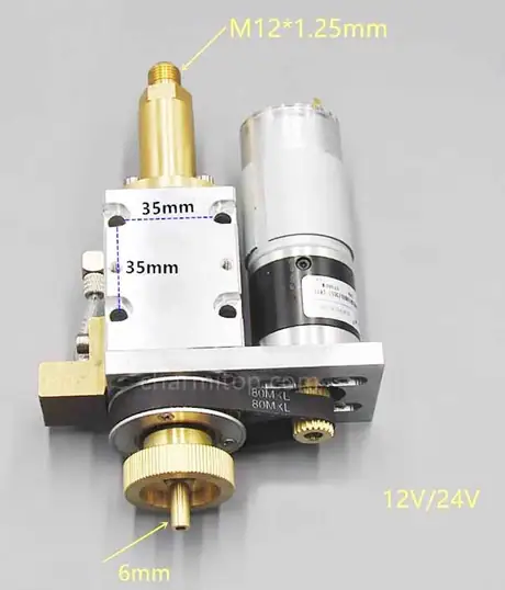 EDM Drilling Rotated Head / EDM Drilling Rotated Head Assembly for Small Holde EDM Drilling MACHINE