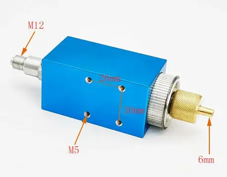 EDM Drill Rotated Head Rotating head for Electrode Tube Small Hole EDM Drilling Machine