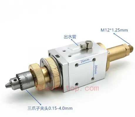 EDM Drill Rotated Head Rotating head for Electrode Tube Small Hole EDM Drilling Machine — view 2